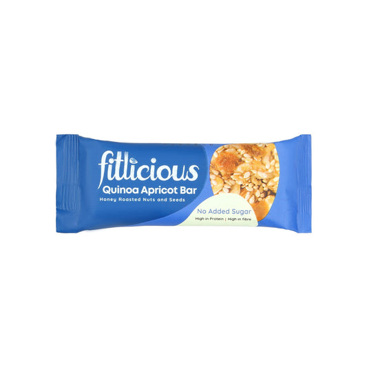 Quinoa Apricot Nut Bar (pack of 4)