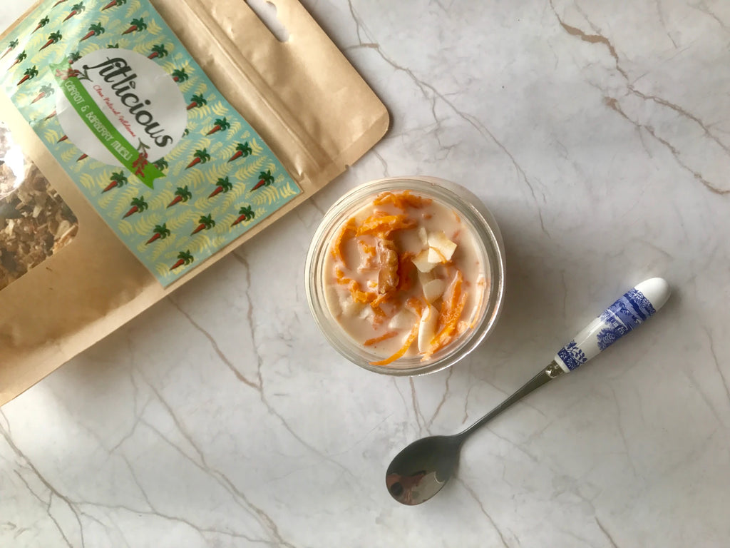 Carrot Cake Overnight Oats