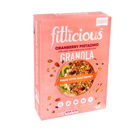 Cranberry Pistachio Granola