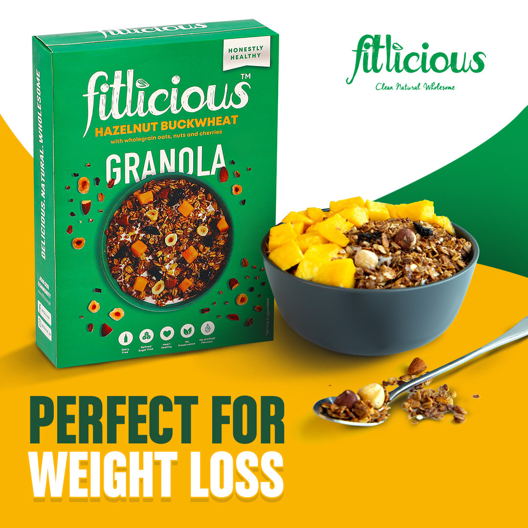 Hazelnut and Buckwheat Granola 100gm