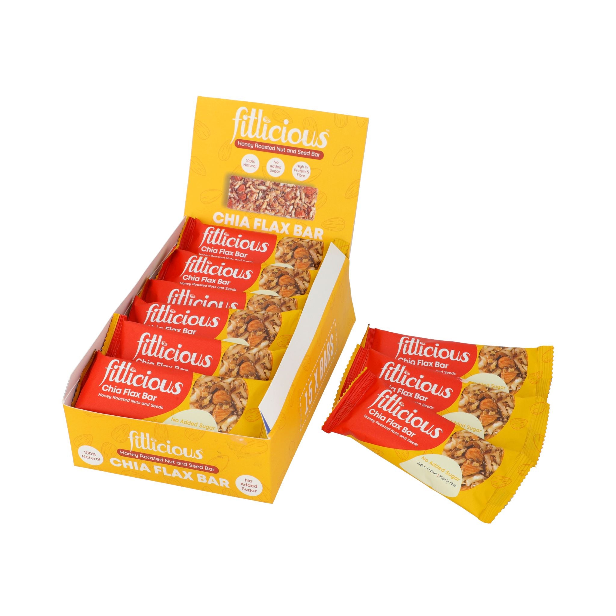 Chia Almond Nut Bar (box of 15)