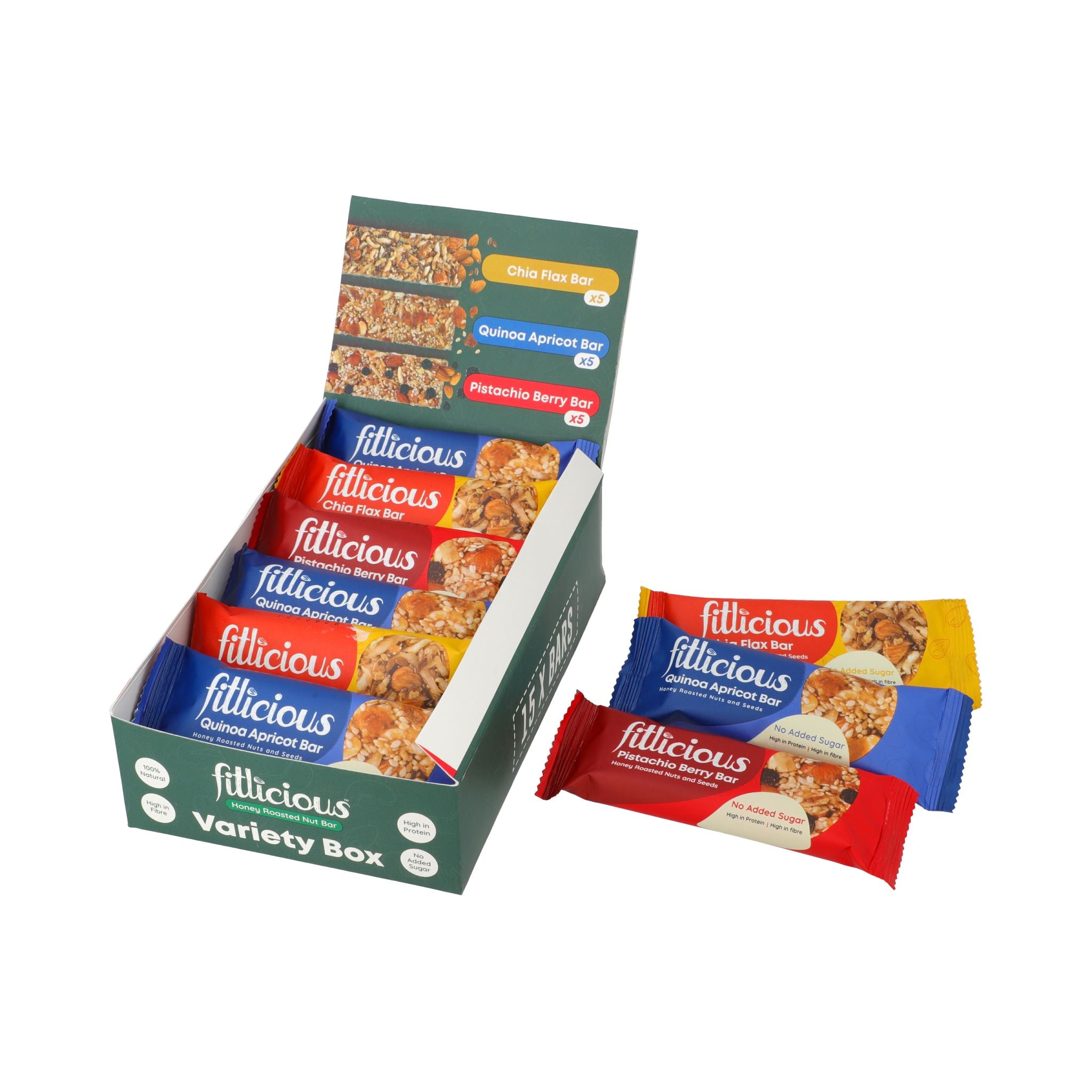 Bundle of 2  - Buy any two Nut Bar boxes (box of 15) of your choice