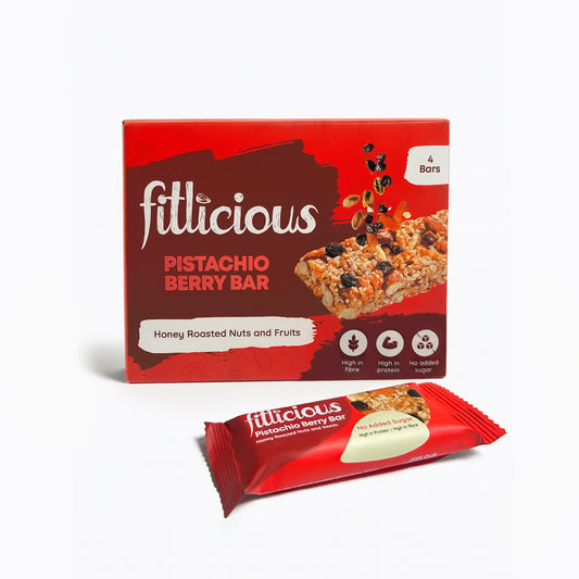 Pistachio Berry Nut bar (pack of 4)