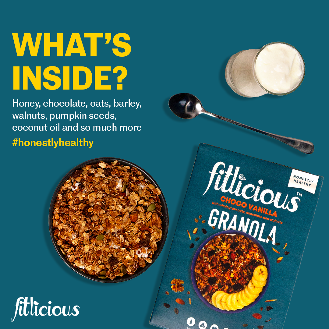 Choco Vanilla Granola 100gms