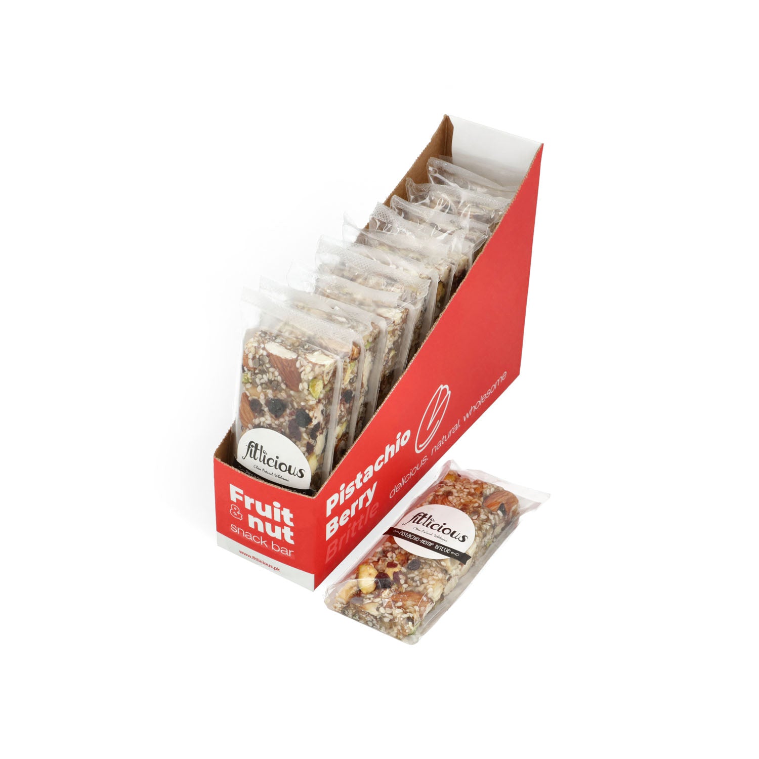Pistachio Berry Nut bar (box of 12)